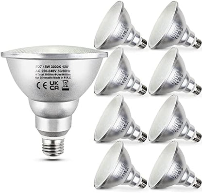 Unikcst PAR38 18W 8er Set – Bild 1