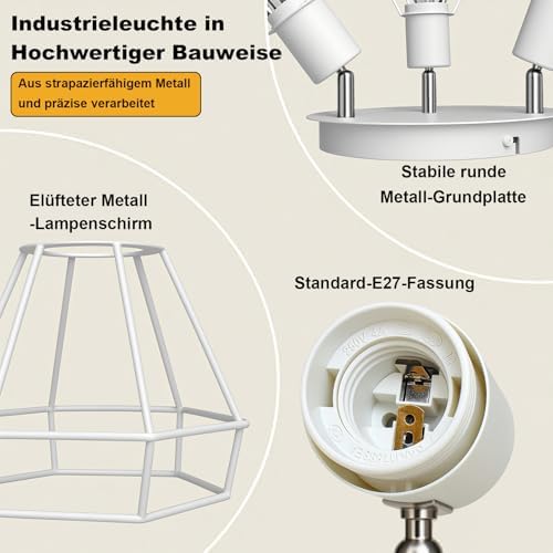 HiBay Diamant Weiß 3 Flammig – Bild 3 #3 Flammig