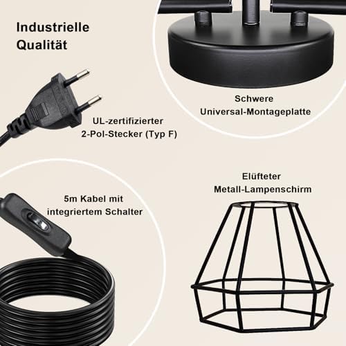 HiBay Stecker-Strahler 3 Flammig – Bild 3 #3 Flammig