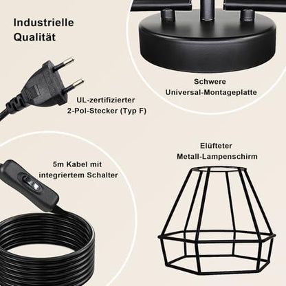 HiBay Stecker-Strahler 3 Flammig – Bild 3 #3 Flammig