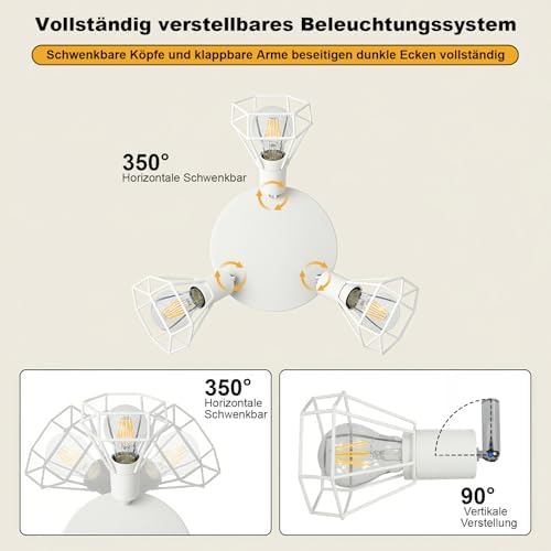 HiBay Diamant Weiß 3 Flammig – Bild 2 #3 Flammig