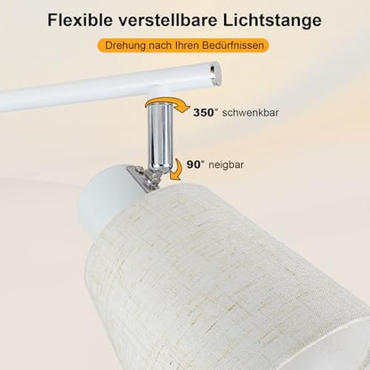 Unikcst Deckenstrahler Leinen 2 Flammig – Bild 3 #2 Flammig