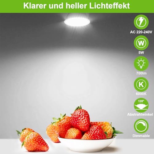 Allesgute GU10 5W Dimmbar KW / 10er – Bild 4