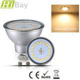 LED GU10 Spot, 5W 450lm, für 70mm - 80mm Lochbohrung, 4 Stck