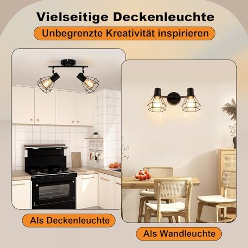HiBay Diamant Schwarz 2 Flammig – Bild 5 #2 Flammig