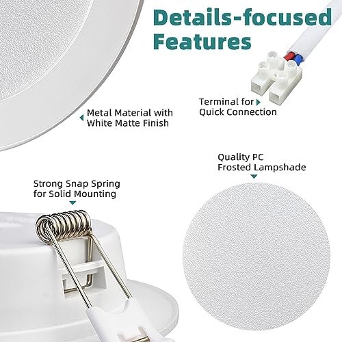 Unikcst LED Einbaustrahler 9W 120mm – NW