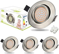 HiBay LED Einbaustrahler 3,5W – Bild 1 (WW 4er+NW 4er+WW 10er+NW 10er)