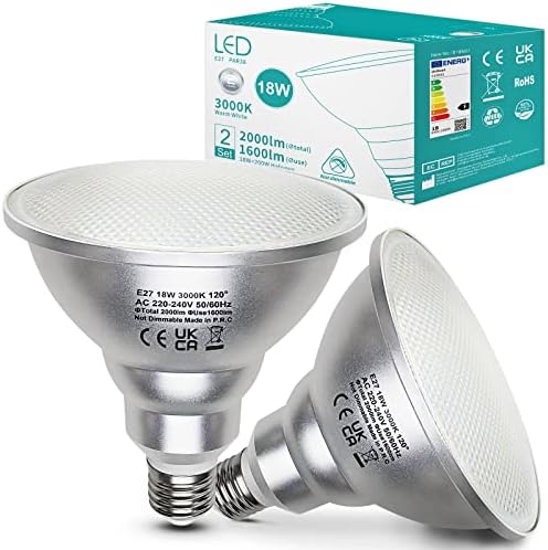 Unikcst PAR38 18W 2er Set – Bild 1