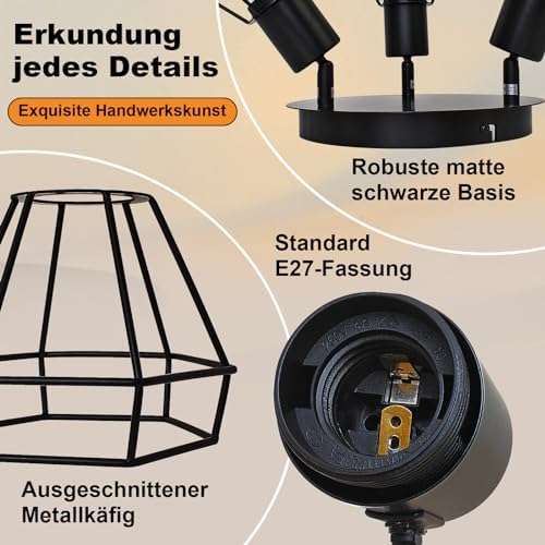 HiBay Diamant Schwarz 3 Flammig – Bild 3 #3 Flammig