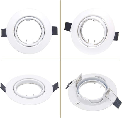 K4 GU10 LED Einbaurahmen Set – Bild 49 #Matt Weiß