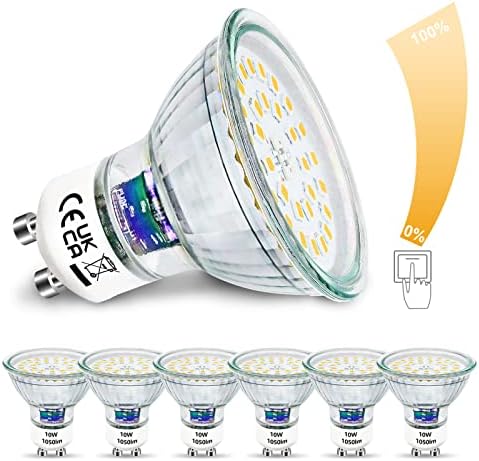Unikcst GU10 LED 10W Dimmbar – Bild 1 #Neutralweiß 4500K #6er Set