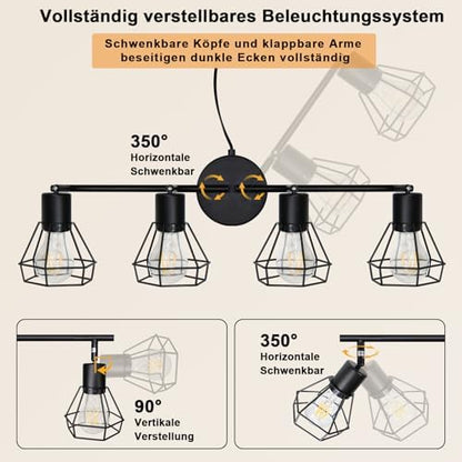 HiBay Stecker-Strahler 4 Flammig – Bild 4 #4 Flammig