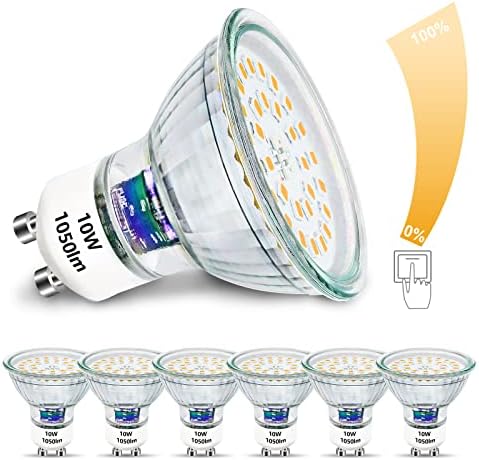 Unikcst GU10 LED 10W Dimmbar – Bild 1 #Warmweiß 3000K #6er Set