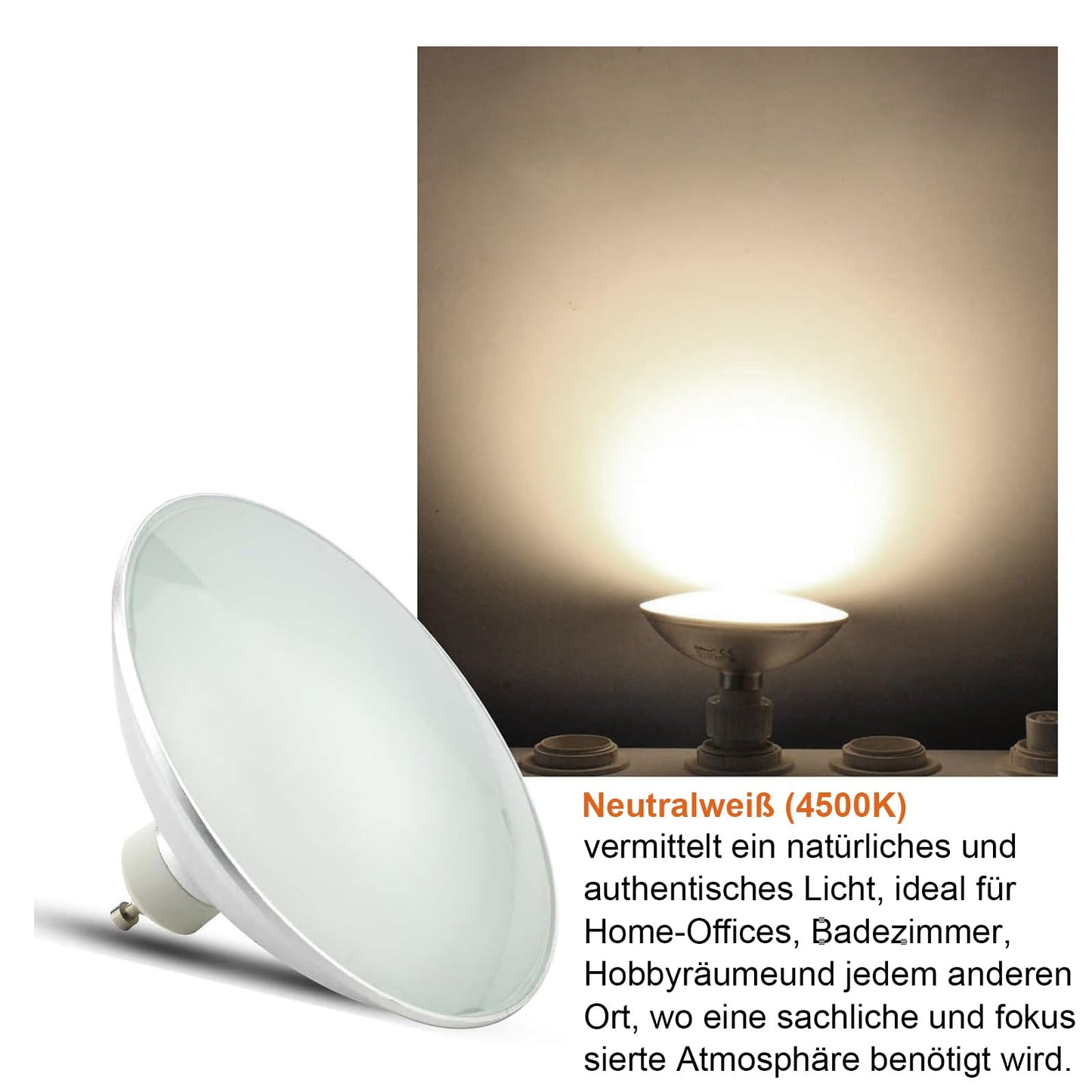 HiBay GU10 AR111 LED Spot – Bild 10 #Neutralweiß 4500K