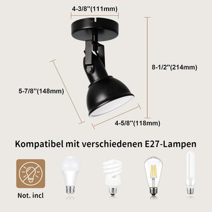 HiBay Horn-Schirm 1 Flammig – Bild 5 #1 Flammig