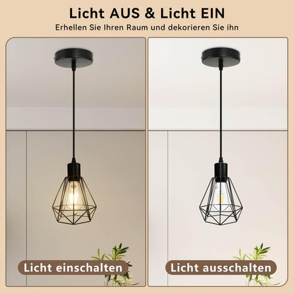 HiBay Pendelleuchte Diamant 1er Einzeln – Bild 4 #1er Einzeln