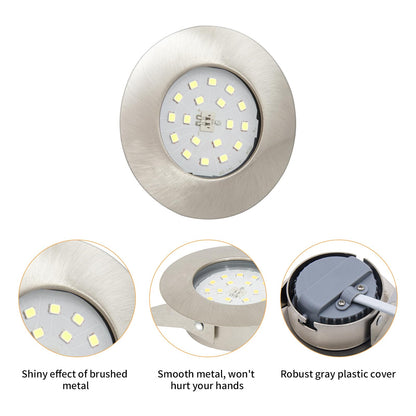 Wondlumi 6er LED Einbaustrahle – CW