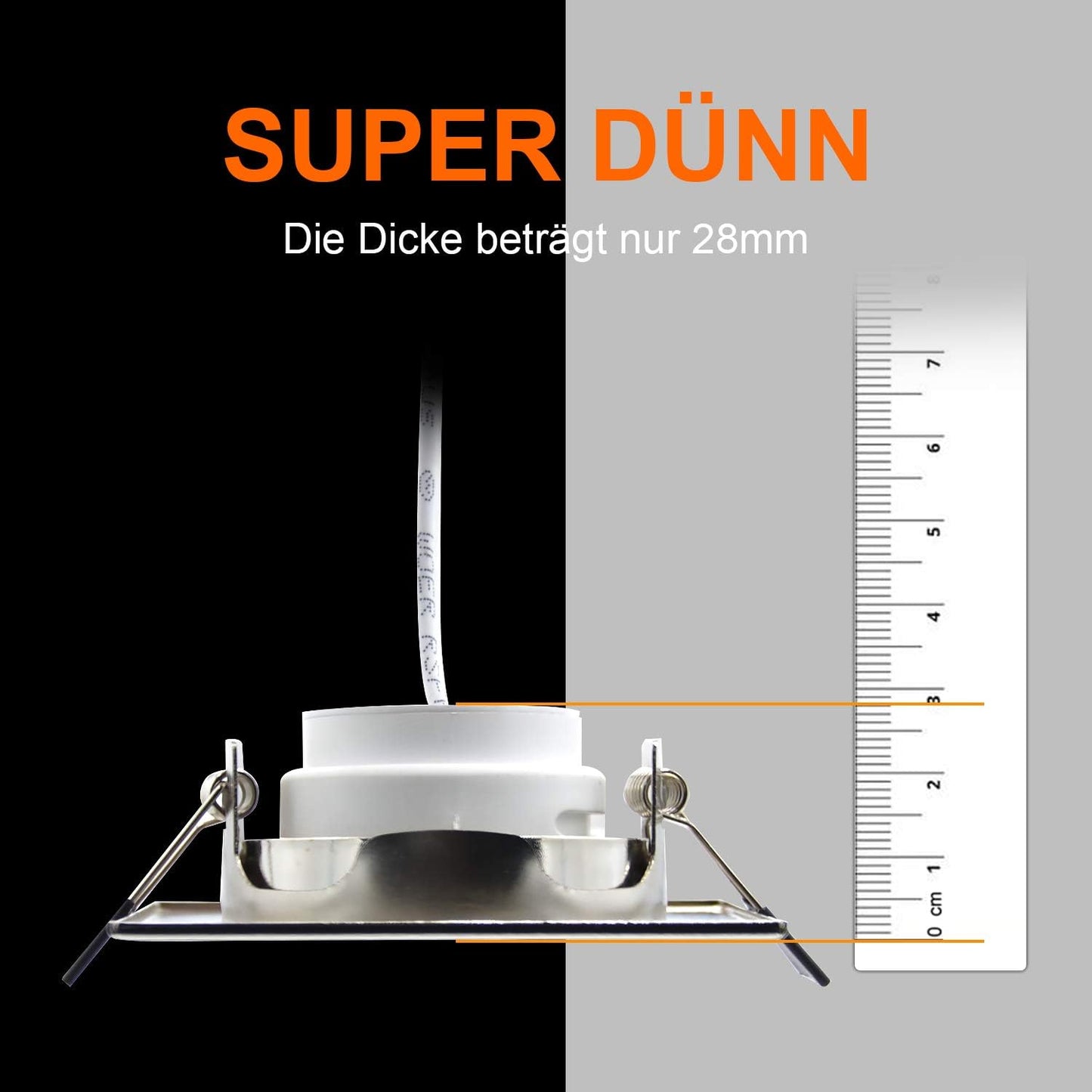 Allesgute Einbaustrahler Set Dimmbar – Bild 4