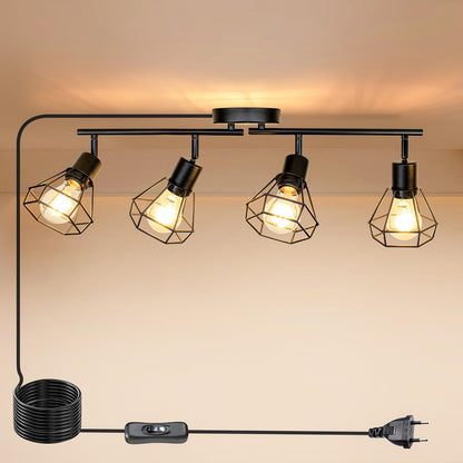 HiBay Stecker-Strahler 4 Flammig – Bild 1 #4 Flammig