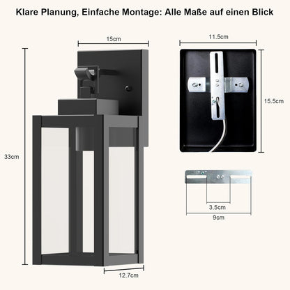 Kaihui Außenwandleuchte – Bild 3