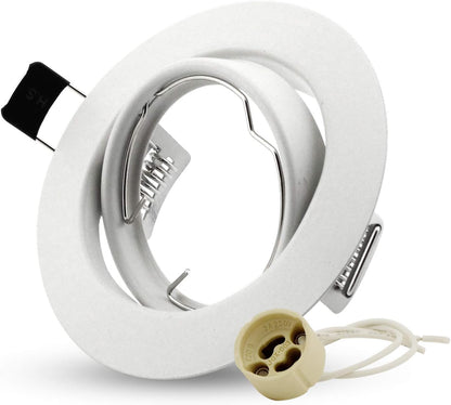 K4 GU10 LED Einbaurahmen Set – Bild 51 #Matt Weiß