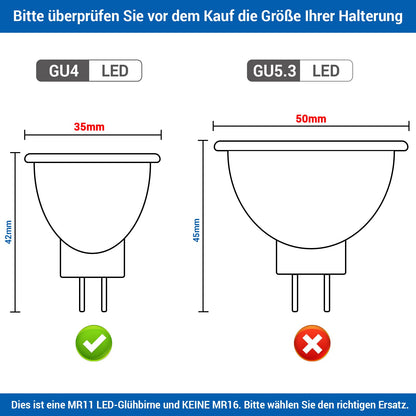 Allesgute MR11 LED 5W GU4 – Bild 3