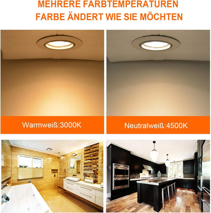 Allesgute Einbaustrahler Set Dimmbar – Bild 2
