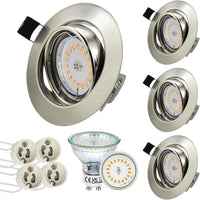 HiBay Einbaustrahler Set Schwenkbar – B073S5NQ1W Hero