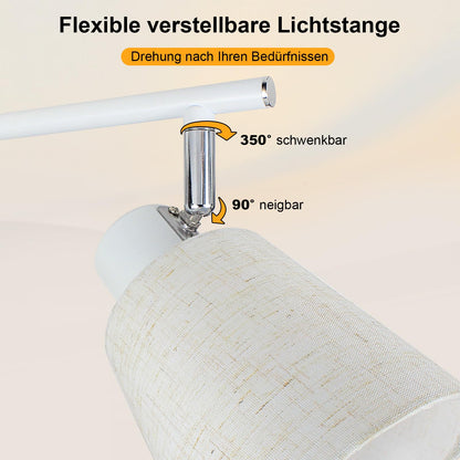 Unikcst Deckenstrahler Leinen 2 Flammig – Bild 3 #2 Flammig