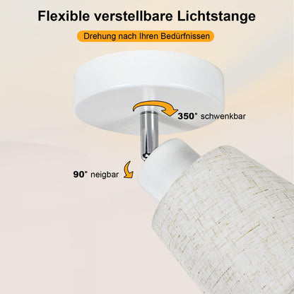 Unikcst Deckenstrahler Leinen 1 Flammig – Bild 3 #1 Flammig