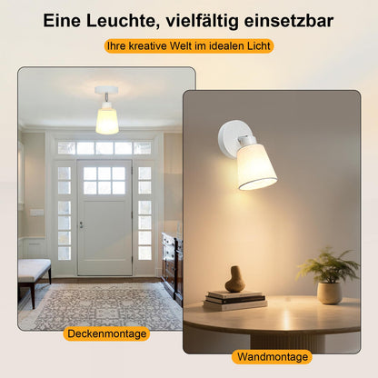 Unikcst Deckenstrahler Leinen 1 Flammig – Bild 6 #1 Flammig