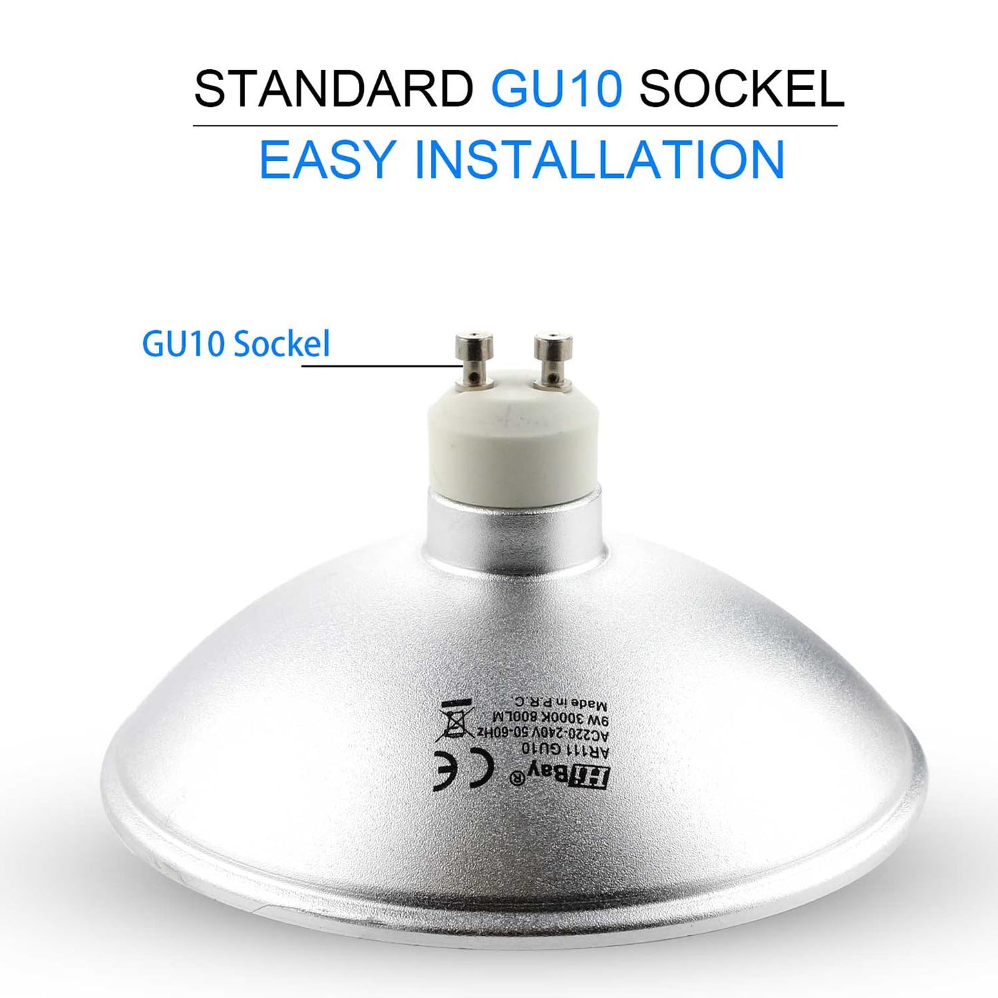 HiBay GU10 AR111 LED Spot – Bild 4 #Neutralweiß 4500K