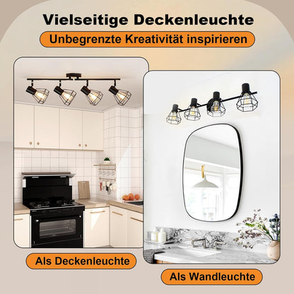 HiBay Diamant Schwarz 4 Flammig – Bild 4 #4 Flammig