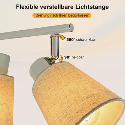 Unikcst Deckenstrahler Leinen 4 Flammig – Bild 3 #4 Flammig