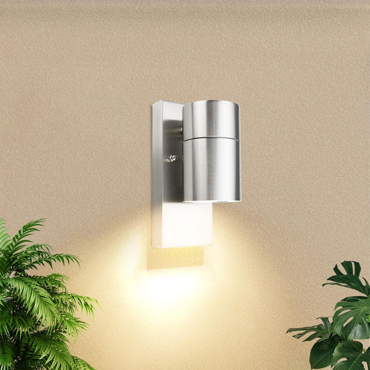 Allesgute Außenwandleuchte Edelstahl – Bild 1