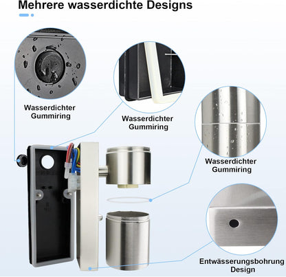 Allesgute Außenwandleuchte Edelstahl – Bild 5