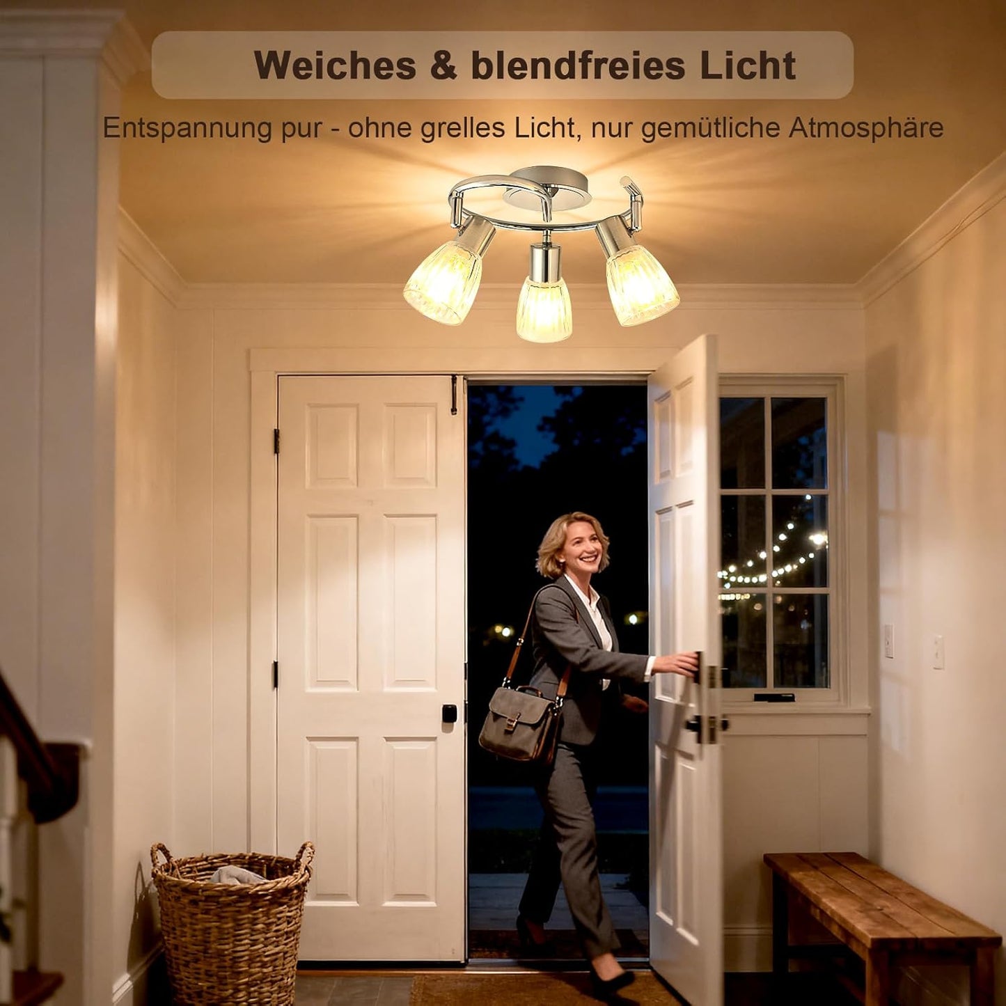 Unikcst Streifenglas Chrom 3 Flammig – Bild 3 #3 Flammig