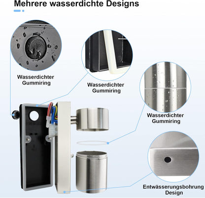 Allesgute Außenwandleuchte Edelstahl – Bild 5