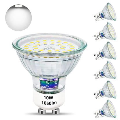 Unikcst GU10 LED 10W Nicht Dimmbar – Bild 1 #Kaltweiß 6000K #6er Set