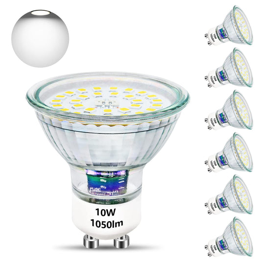 Unikcst GU10 LED 10W Nicht Dimmbar – Bild 1 #Kaltweiß 6000K #6er Set
