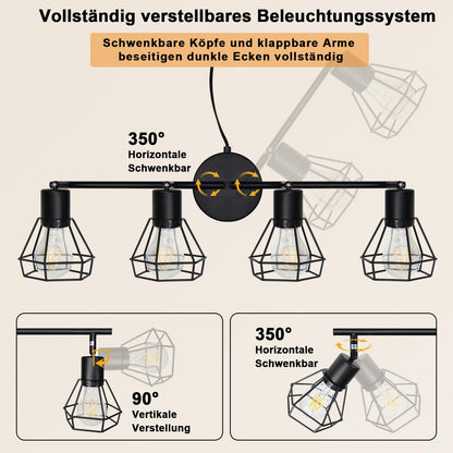 HiBay Stecker-Strahler 4 Flammig – Bild 4 #4 Flammig