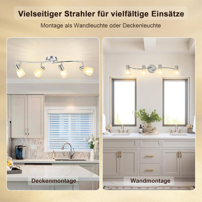 Unikcst Streifenglas Chrom 4 Flammig – Bild 2 #4 Flammig