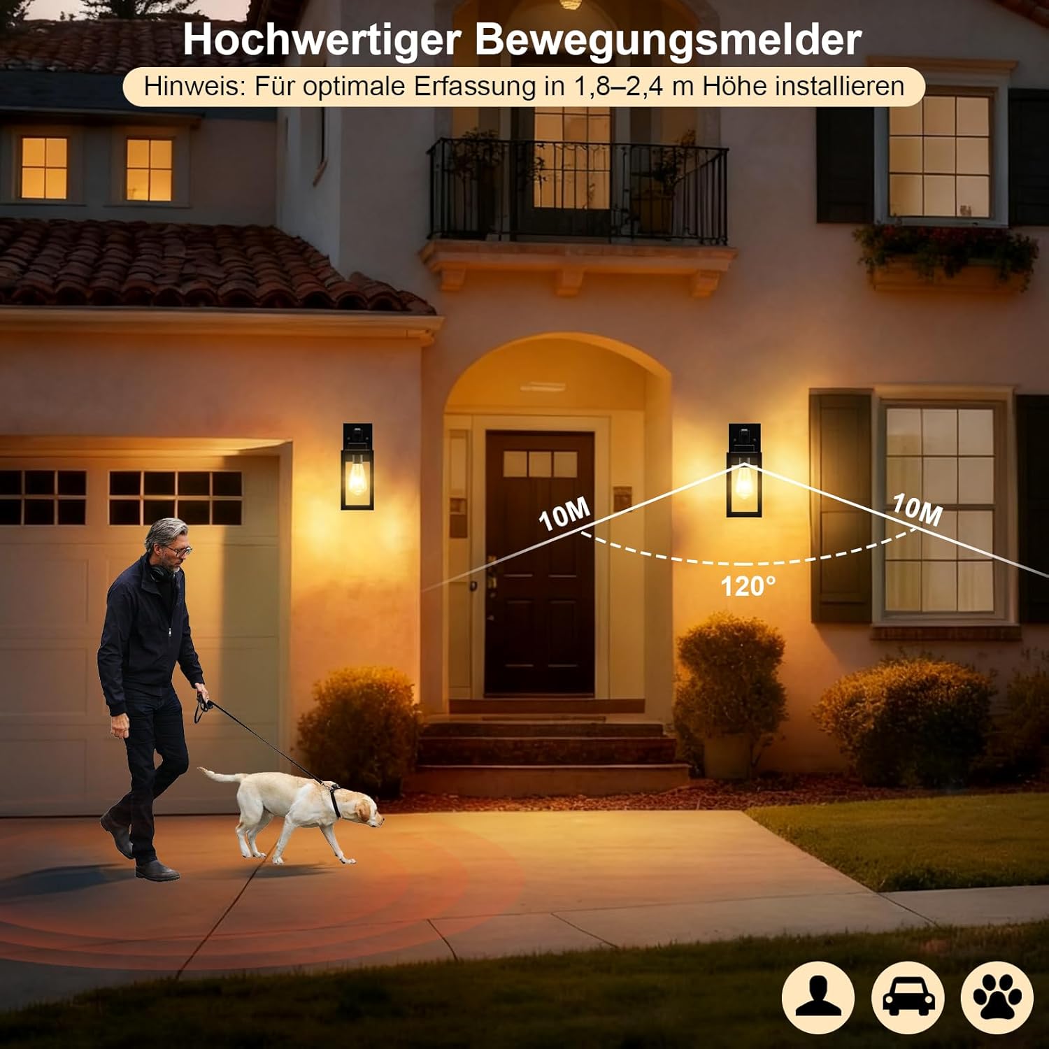Kaihui Außenwandleuchte – Bild 6