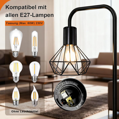 HiBay Stehlampe 1 Flammig Industrial – Bild 6