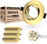 GU10 Einbaurahmen Rund Matt Weiß – Bild 13 #Matt Weiß