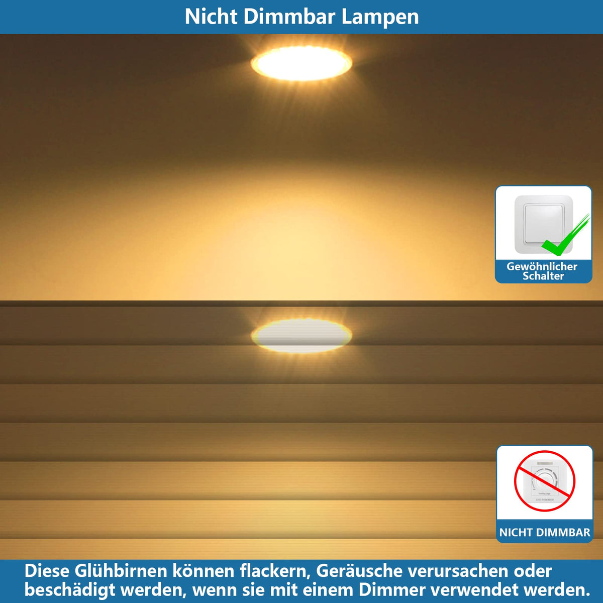 HiBay MR16 LED 4W 12V GU5.3 – Bild 4 #Warmweiß 2700K