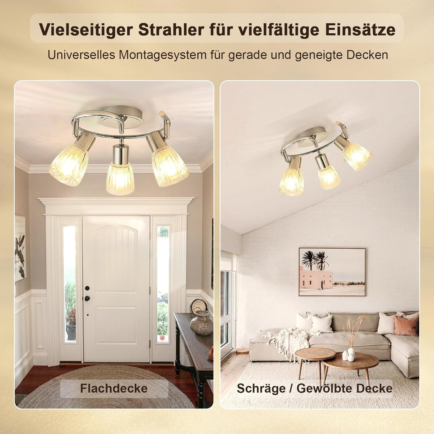 Unikcst Streifenglas Chrom 3 Flammig – Bild 2 #3 Flammig