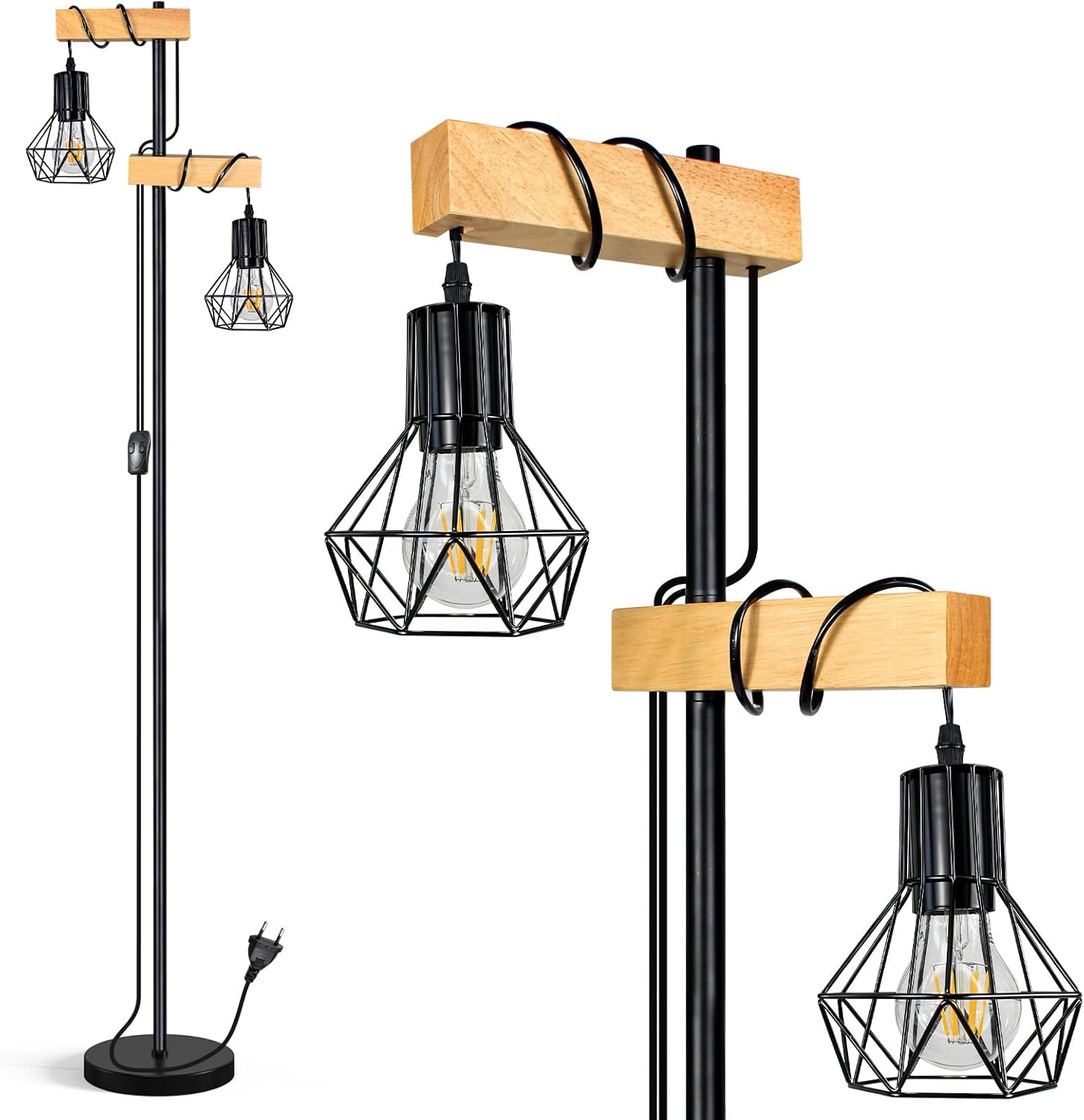 HiBay Stehlampe 1 Flammig Industrial – Bild 9