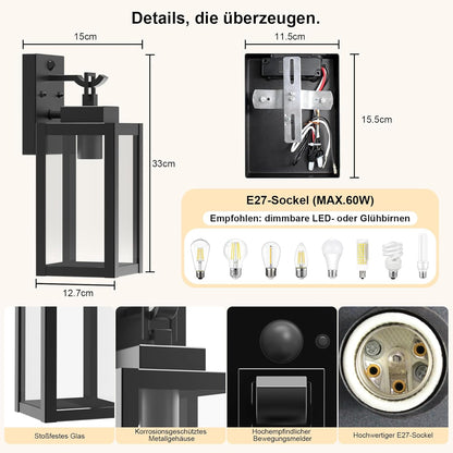 Kaihui Außenwandleuchte – Bild 5