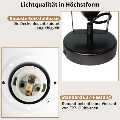 HiBay Horn-Schirm 1 Flammig – Bild 3 #1 Flammig